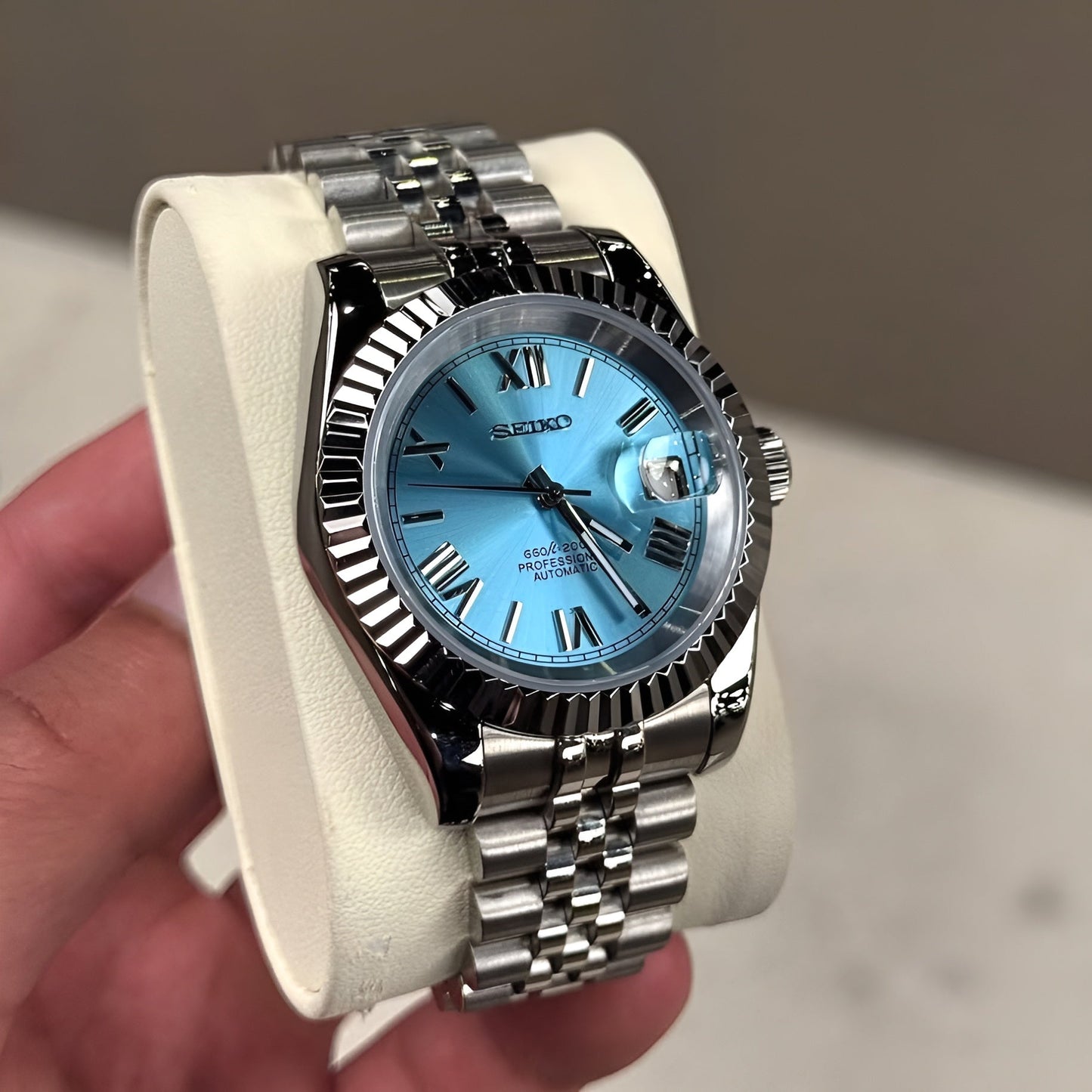 VELANCE® Ocean Blue Roman Dial