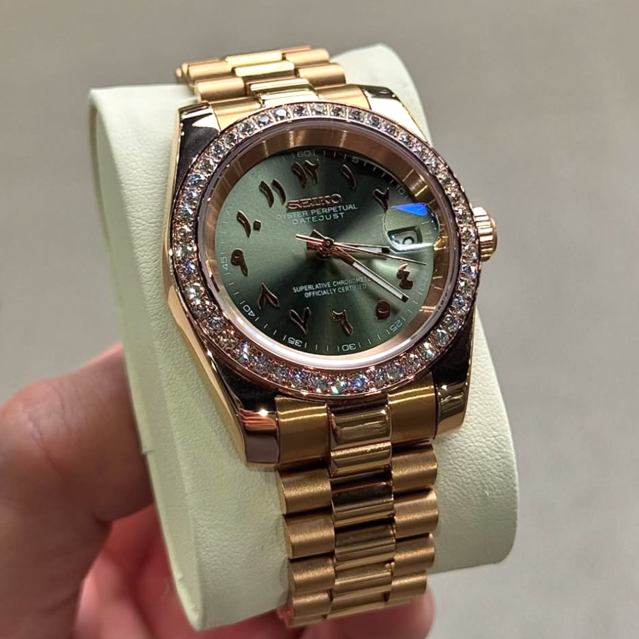 VELANCE® Royalé Olive Arabic Dial