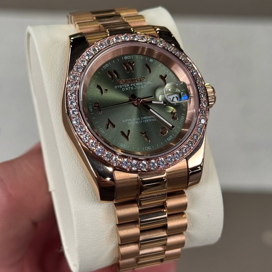 VELANCE® Royalé Olive Arabic Dial