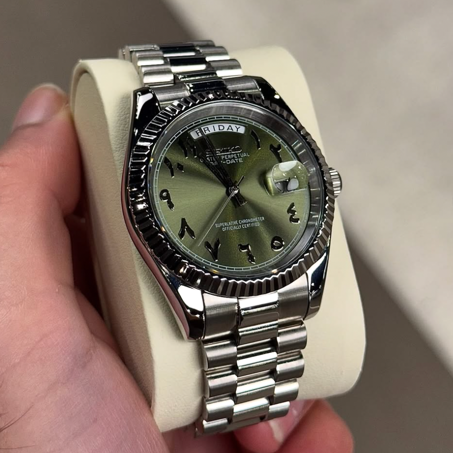 VELANCE® Pearl Olive Arabic Dial