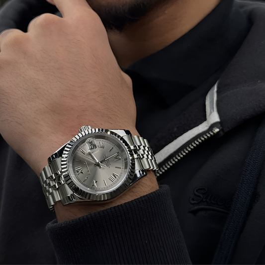 VELANCE® Chrome Roman Numeral Dial