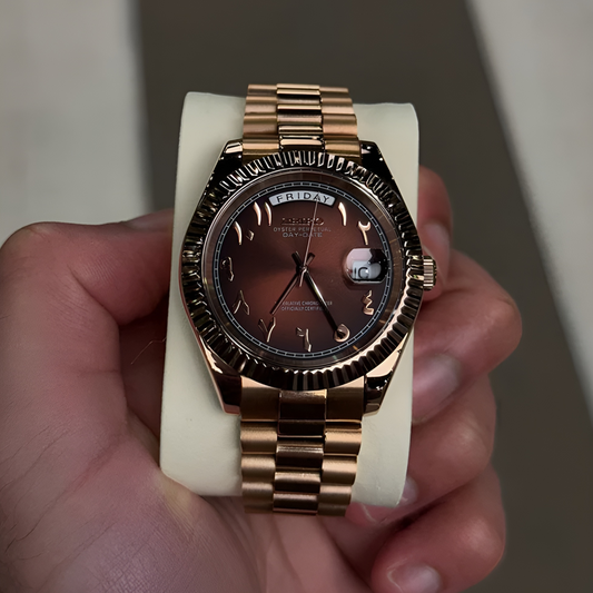 VELANCE® Champagne Rose Arabic Dial