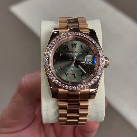 VELANCE® Royalé Olive Arabic Dial