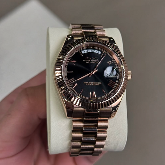 VELANCE® Golden Roman Numeral Dial