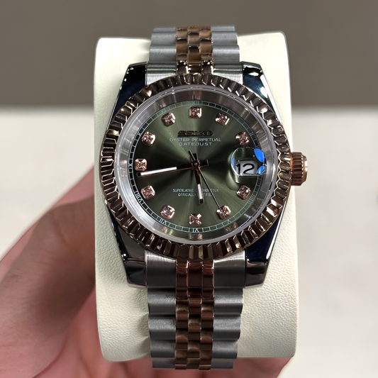 VELANCE® Royalé Olive Diamond Dial