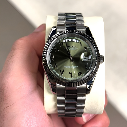 VELANCE® Pearl Olive Arabic Dial